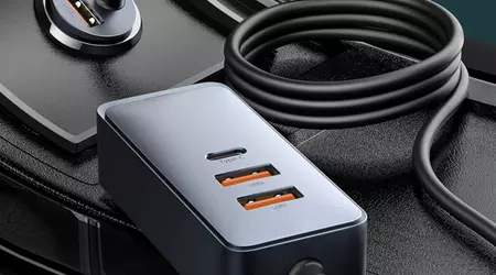 Автомобільний зарядний пристрій Baseus з подовжувачем, чотирма портами і потужністю в 120 Вт за $ 20
