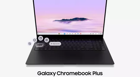 Новий Galaxy Chromebook Plus від Samsung з'явився в новій версії з чипом Intel Core 5 120U