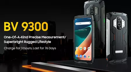 Blackview BV9300 - 15 080 мАг, 21 ГБ оперативної пам'яті, лазерний далекомір та захищений корпус за $220