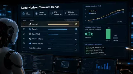 Grok 4.5 nearly matches GPT-5.5 on coding benchmarks — and costs a fraction of the price
