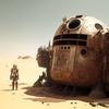Neural network depicts planets and iconic Star Wars characters in steampunk style-14