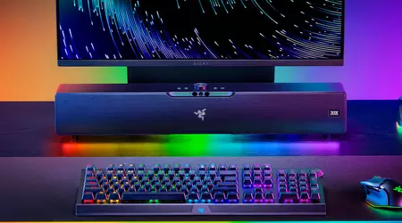 Razer Leviathan V2 Pro на CES 2023: саундбар із RGB-підсвічуванням, ІЧ-камерою та підтримкою 3D Audio за $399