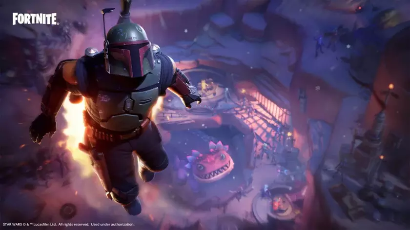 Лучший охотник за головами по всей Галактике Боба Фет прибыл в Fortnite 