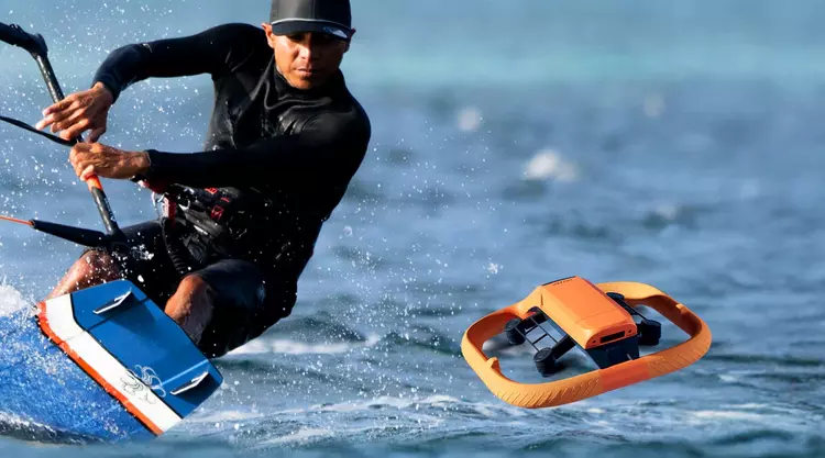 HOVERAir AQUA is a waterproof drone ...