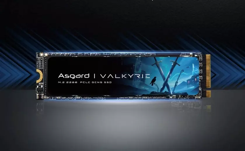Накопитель Asgard V7 с медной пластиной