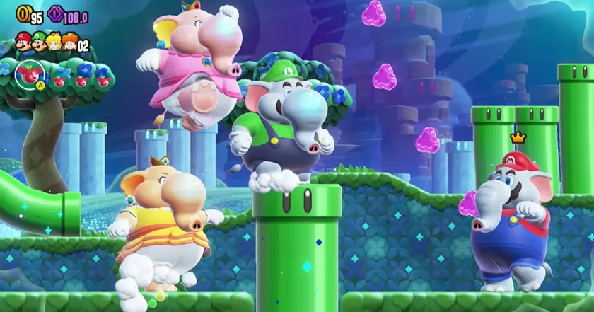 Недельный чарт продаж игр в Великобритании: Super Mario Bros Wonder уже третью неделю на 1 месте