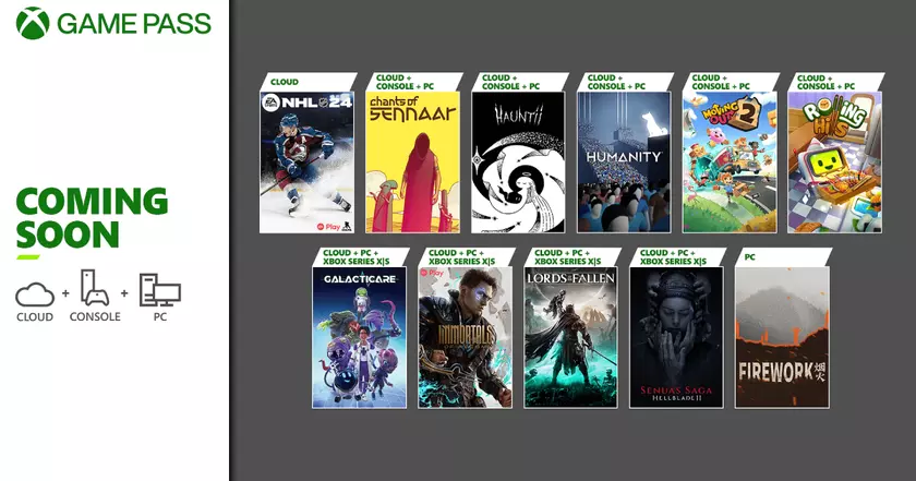 Game Pass пополнит 11 игр в конце мая: среди них Hellblade 2, Lords of the Fallen и Immortals of Aveum