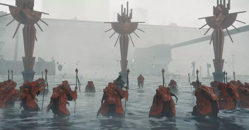 Death Stranding 2: Скриншот, наполняющий атмосферу вселенной Хидео Кодзимы