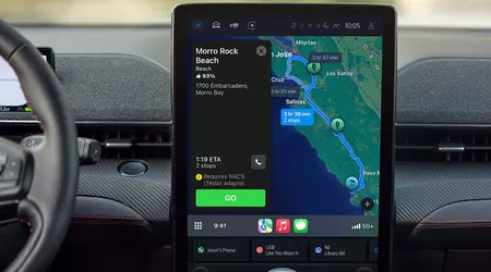 Електромобілі Ford тепер можуть прокладати маршрут до станцій Tesla Supercharger за допомогою Apple Maps на CarPlay