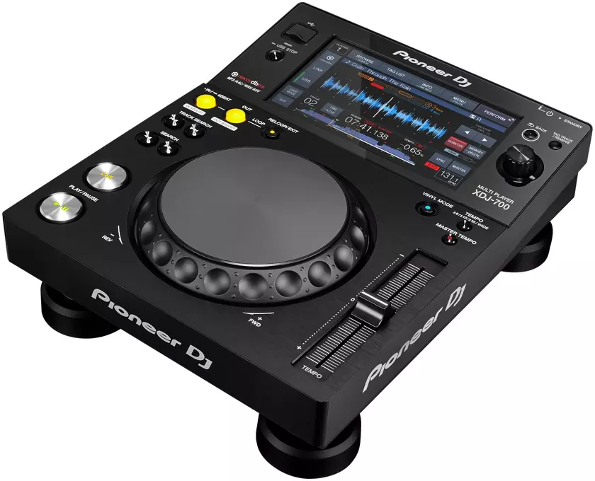 Pioneer XDJ-700: компактный и легкий цифровой плеер с сенсорным дисплеем