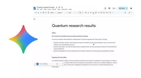 Google Docs навчився "читати вголос": нова функція Gemini перетворює документи на аудіо
