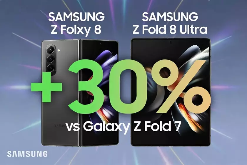Сравнение смартфонов Samsung Galaxy Z Fold 8 Ultra и Fold 8
