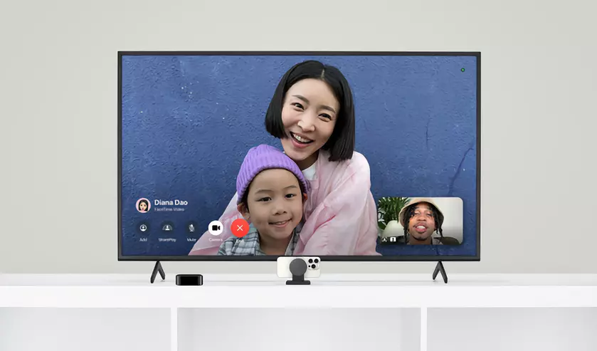 Belkin представила крепление для iPhone с MagSafe, которое позволяет использовать устройство, как веб-камеру для Apple TV