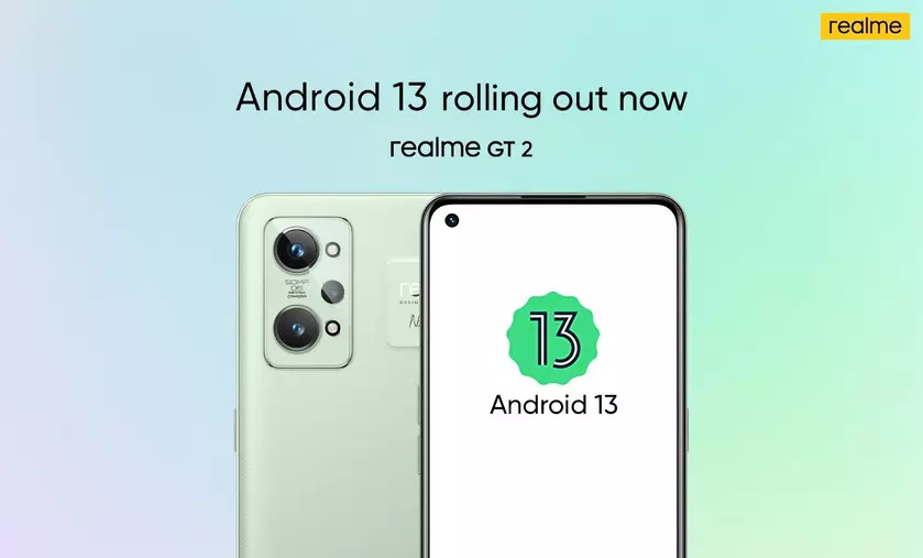realme GT 2 начала получать стабильную версию ОС Android 13 с оболочкой realme UI 3.0