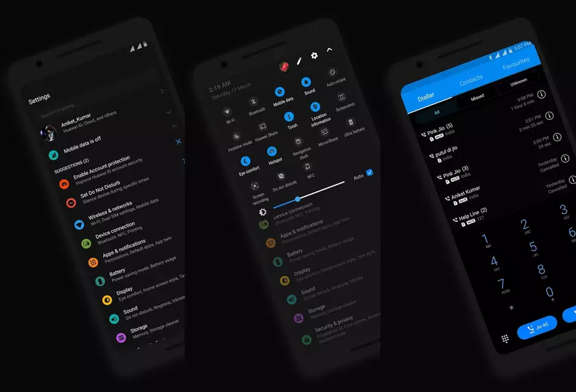 Google исправит ночной режим в Android 11