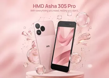 HMD Asha 305 Pro: реинкарнация бюджетной легенды с розовым корпусом и TikTok