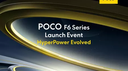 Де і коли дивитися презентацію смартфонів POCO F6, POCO F6 Pro і планшета POCO Pad