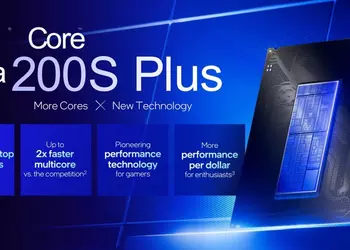 Представлена линейка процессоров Intel Core Ultra 200S Plus: ускоренные Arrow Lake для настольных PC
