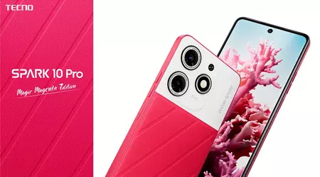 Tecno Spark 10 Pro отримав модифікацію Magic Magenta Edition з кришкою, що світиться і змінює колір