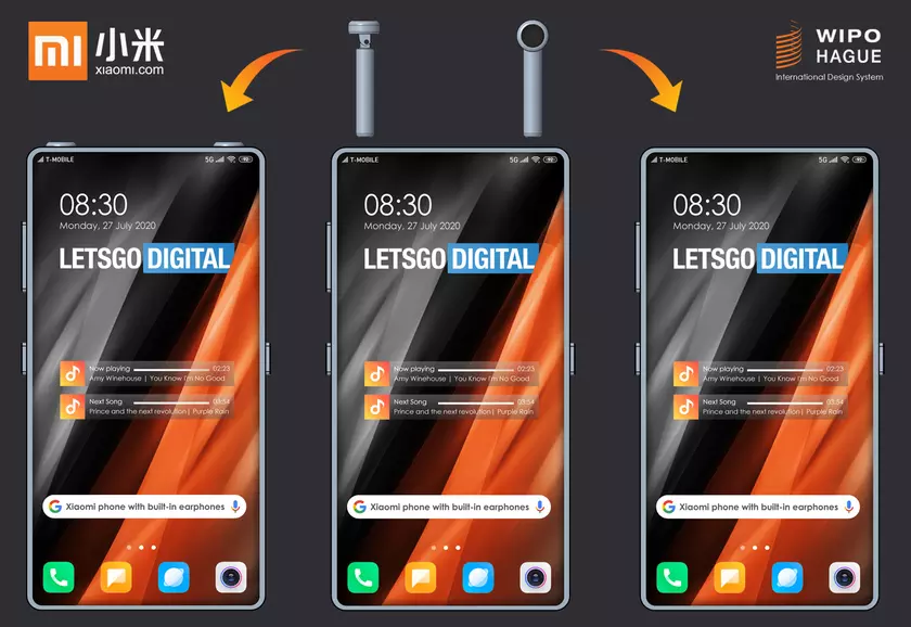 Xiaomi придумала смартфон с TWS-наушниками прямо в корпусе
