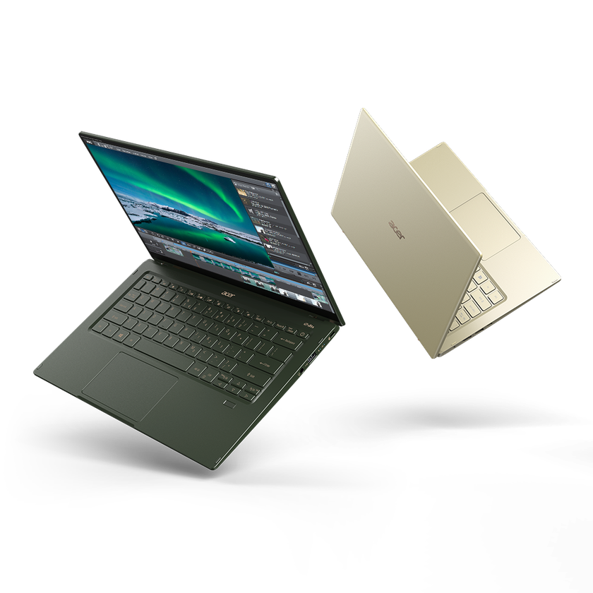Acer Swift 5: первый ноутбук с процессорами Intel 11-го поколения и весом до 1 кг