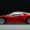 Side view of Ferrari F40