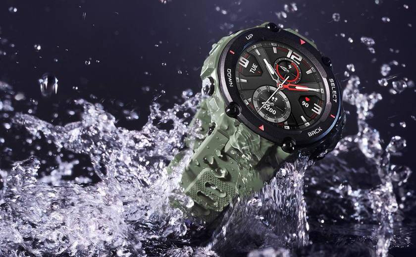 Представлены Amazfit T-Rex — «умные часы» с защитой по военному стандарту за $140