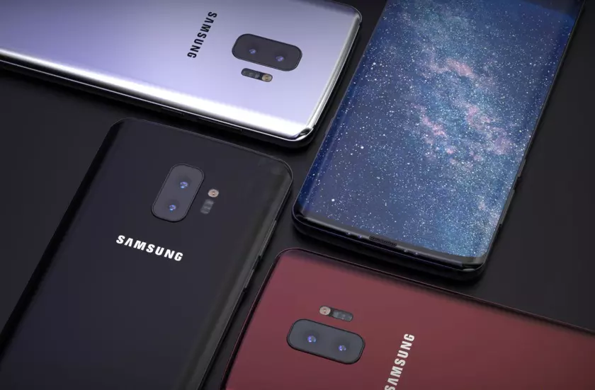 Видеоконцепт флагмана Samsung Galaxy S10: четыре камеры, миниатюрные рамки и никакого выреза на экране