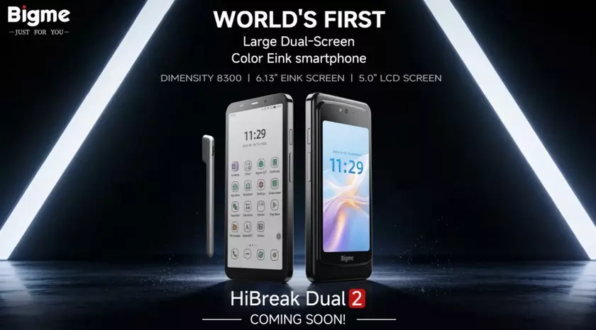 Смартфон HiBreak Dual 2 с двумя экранами