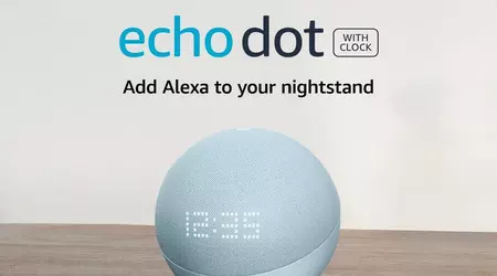 Amazon продає смарт-колонку Echo Dot 5-го покоління з датчиком руху, вбудованим годинником і підтримкою Alexa за $39 (знижка $20)