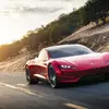 Попередній вигляд Tesla Roadster у русі
