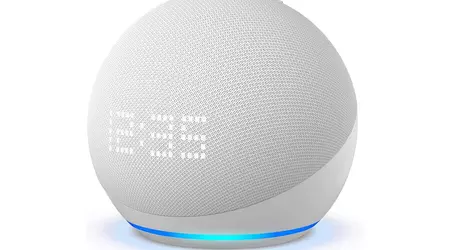 Amazon опустила ціну на Echo Dot 5 Gen: смарт-колонка зі вбудованим годинником і Alexa за $39