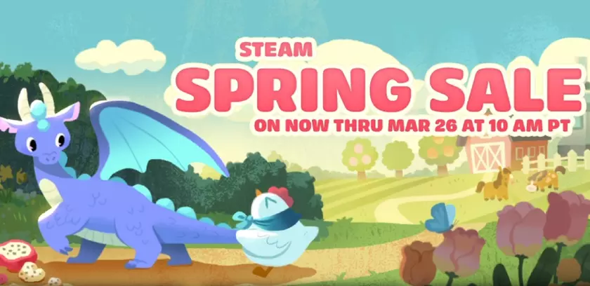 Steam подогревает интерес: предстоящая весенняя распродажа