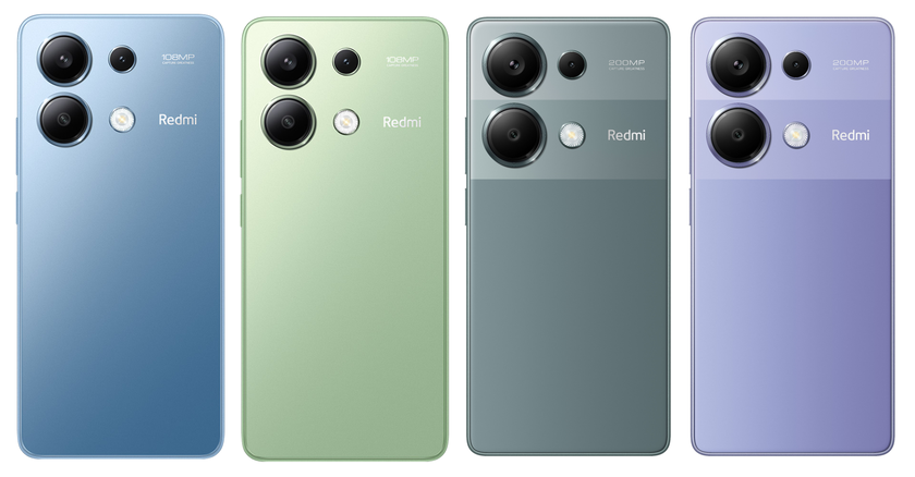 В интернете появились качественные изображения Redmi Note 13 4G и Redmi Note 13 Pro 4G