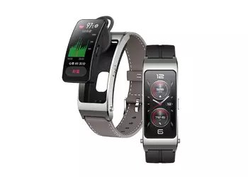 Huawei TalkBand B7: smart bracelet with built-in headset, AMOLED screen, SpO2 sensor and Kirin A1 chip for $146
