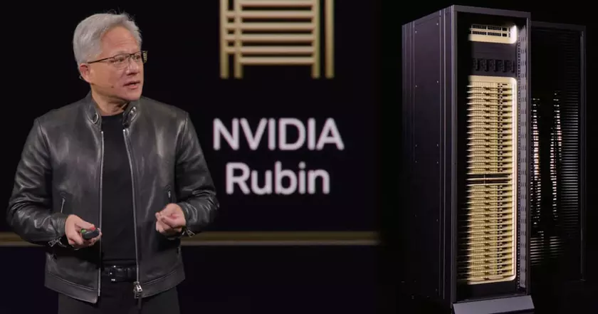 Серверная стойка Nvidia Vera Rubin с процессорами Groq