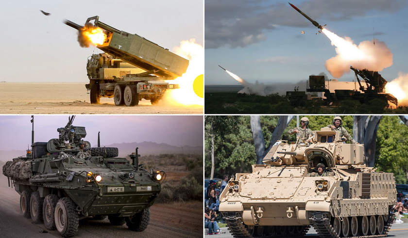 Ракеты для Patriot и HIMARS, 64 бронемашины Stryker и M2 Bradley, 31 новая гаубица, кассетные боеприпасы DPICM – США анонсировали пакет военной помощи Украине на сумму $800 млн