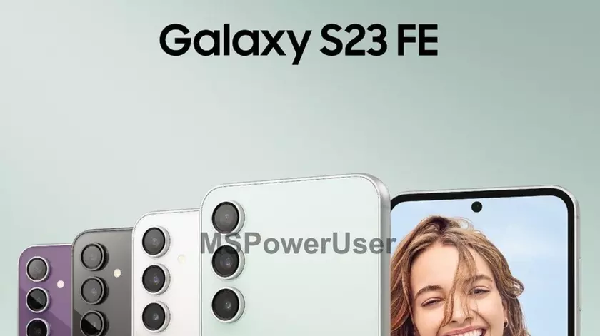 Samsung Galaxy S23 FE показали на официальном изображении в четырех цветах