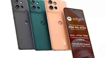 Motorola Edge 50: smartphone with MIL-STD810H/IP68 protection, 120Hz POLED screen and Snapdragon 7 Gen 1 Accelerated Edition chip 