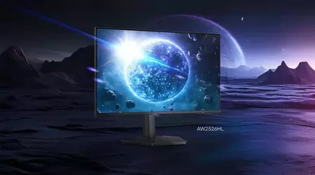 Dell випустила бюджетний 24,5" IPS-монітор Alienware AW2526HL з частотою 300 Гц