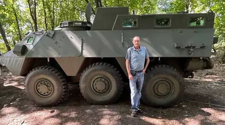 ЗСУ використовують на фронті рідкісну броньовану машину VRAC
