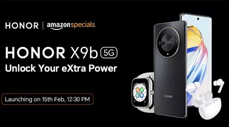 It's official: Honor X9b, Honor Choice Earbuds X5 and Honor Choice Watch will debut on February 15