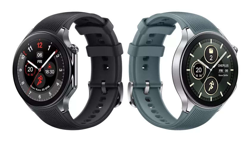 OnePlus Watch 2 появились на новы качественных изображениях в двух цветах