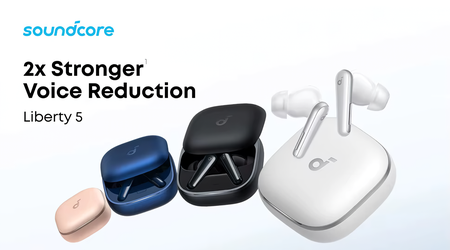 Anker unveils new Soundcore Liberty 5 headphones with improved noise cancellation and long battery life