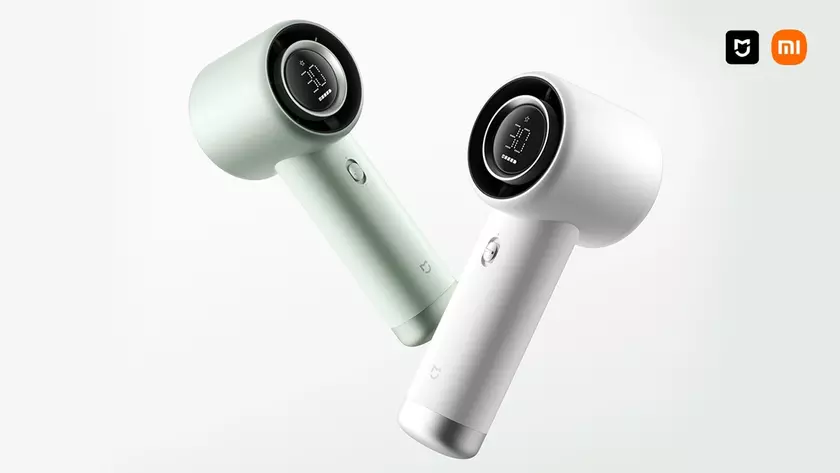Портативный вентилятор Xiaomi Mijia белого цвета