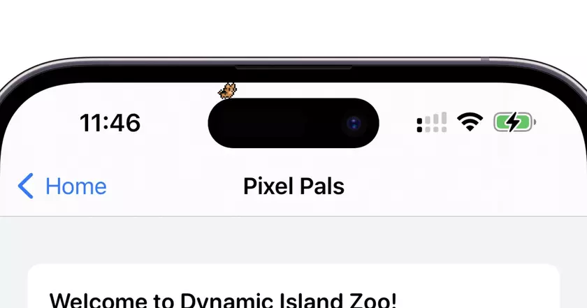Пожалуй, самое милое применение выреза на iPhone 14 Pro: разработчики Apollo создали «тамагочи» для Dynamic Island