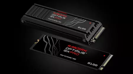 Як WD Black, але дорожче: SanDisk випустила PCIe 5.0 SSD Optimus GX Pro з максимальною швидкістю та об'ємом до 4 ТБ