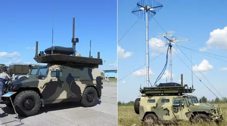 Сили спеціальних операцій знищили нову російську систему радіоелектронної боротьби "Леєр-2" на базі бронемашини "Тигр-М"