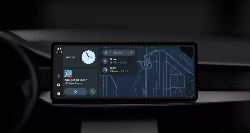 Google представила новую версию Android Auto