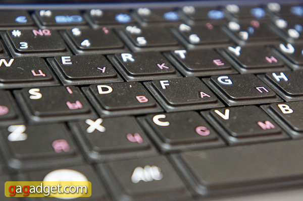 Samsung R428 - клавиши
